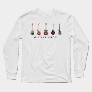 Guitar Heroes Collection Long Sleeve T-Shirt